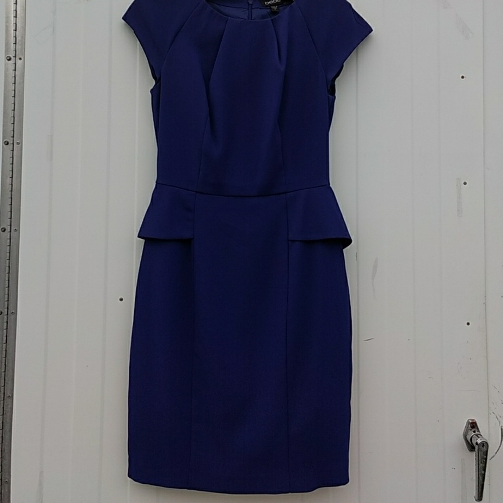 Bebe Navy Blue Dress